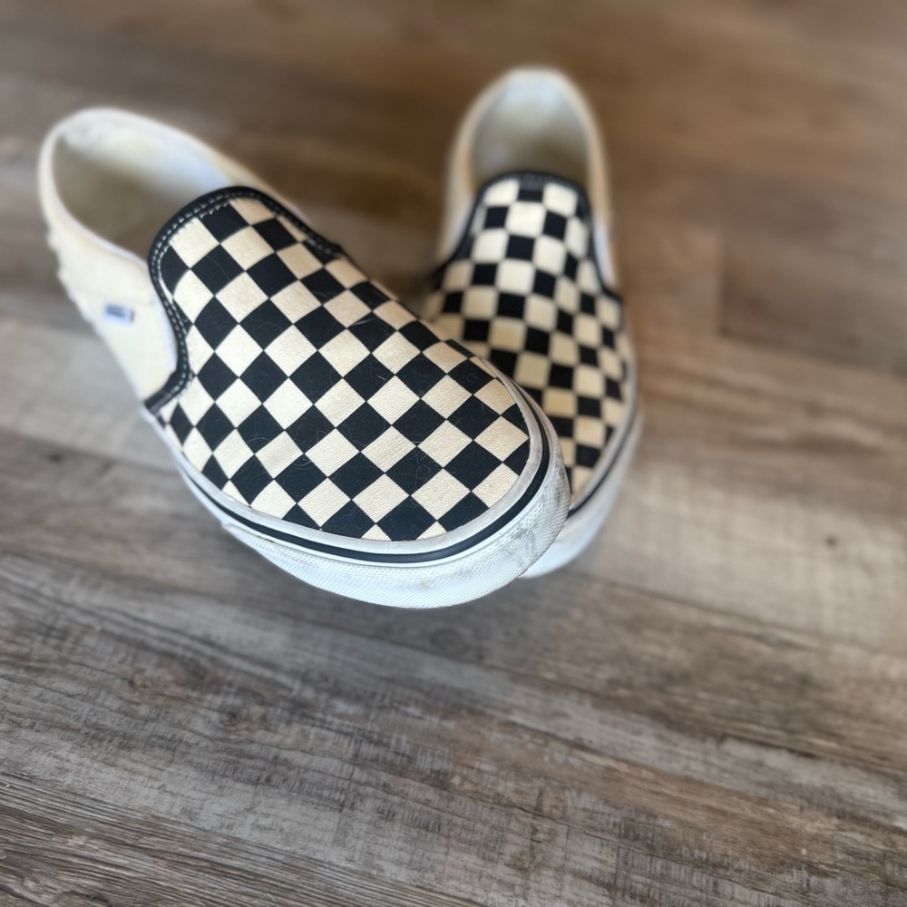 Customs Classic Slip-On Checkerboard shoes